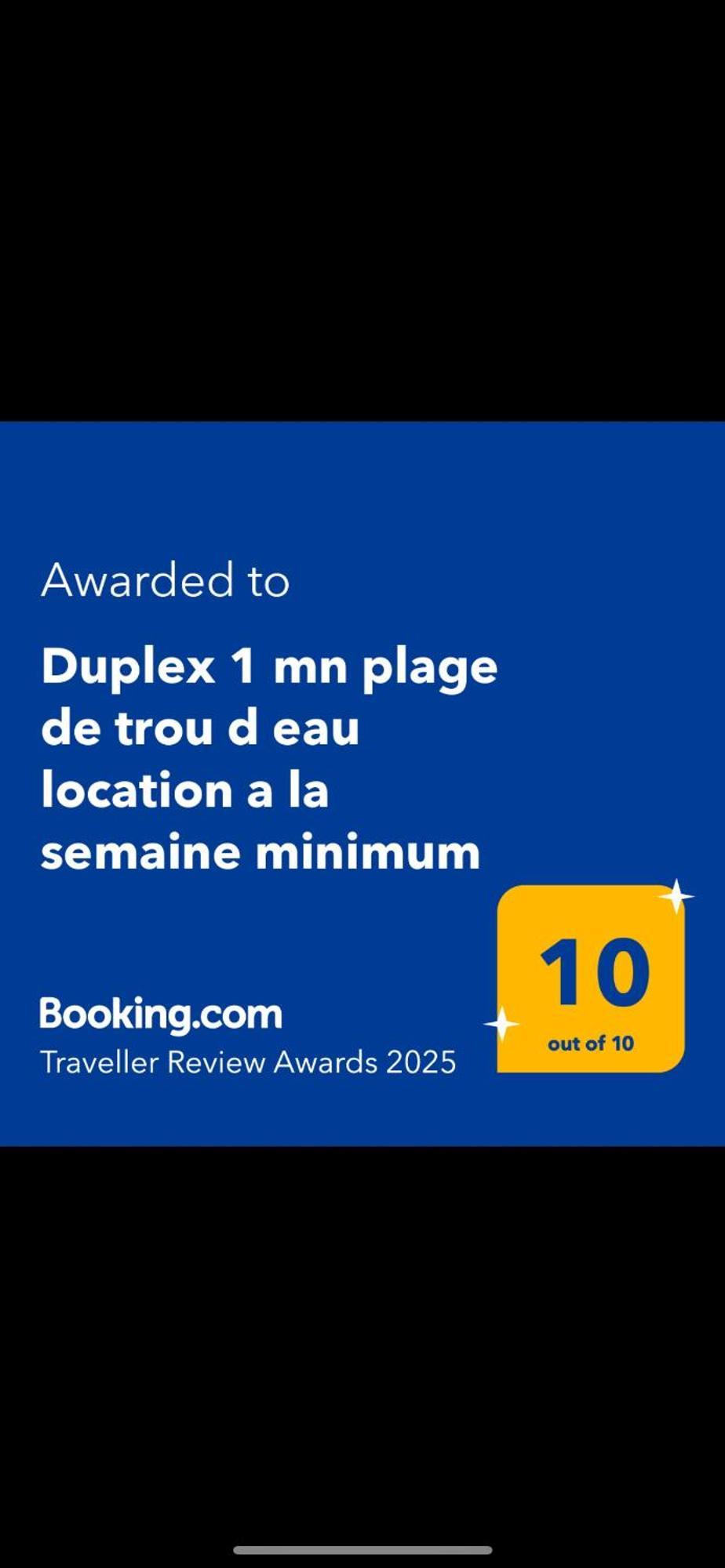 Duplex 1 Mn Plage De Trou D Eau Location A La Semaine Minimum La Saline Les Bains Zewnętrze zdjęcie